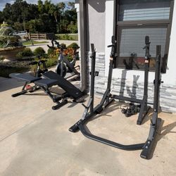 Workout Equipments Workout Bench And Bar
