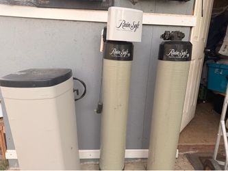 RainSoft EC5 Water Softener + QRS844 Whole House Carbon Filter System (Complete) Filter
