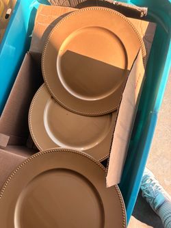 Decoration Plates, Gold Plates