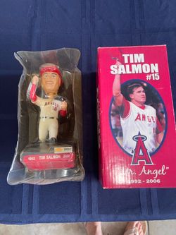 Tim Salmon bobble head Tim Salmon bobble head