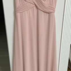 Chiffon Bridesmaid Wedding Maxi  Dress