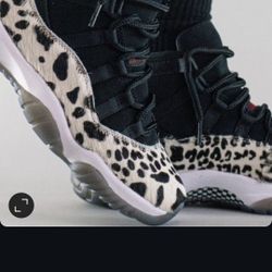 Jordan 11 Animal Print
