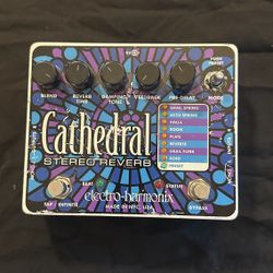 EHX cathedral stereo reverb 
