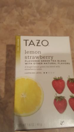 Lemon strawberry tea