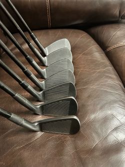Cobra LH irons 5-G wedge