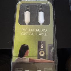 Sony digital optical audio cable 8 ft brand new in box