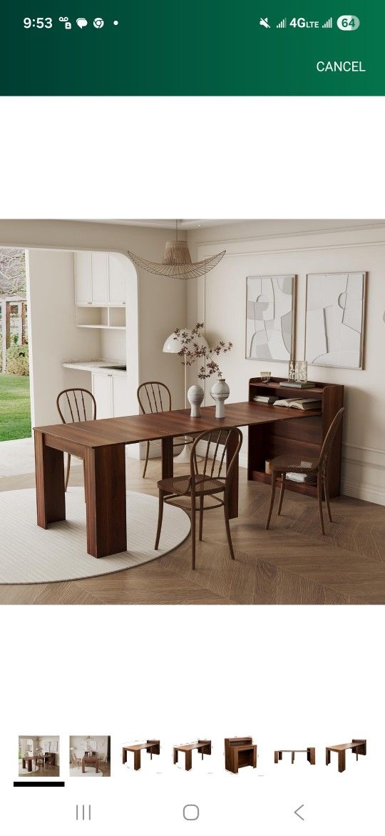 New Wood Dining Room Table