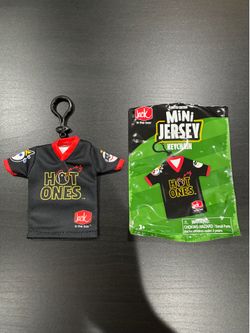 Jack in the Box Limited Edition Mini Jersey Keychain World Cup Toy - Hot Ones (2026)