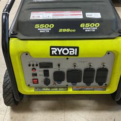 Ryobi 6,500-watt Starting/5,500-watt Running Inverter Generator