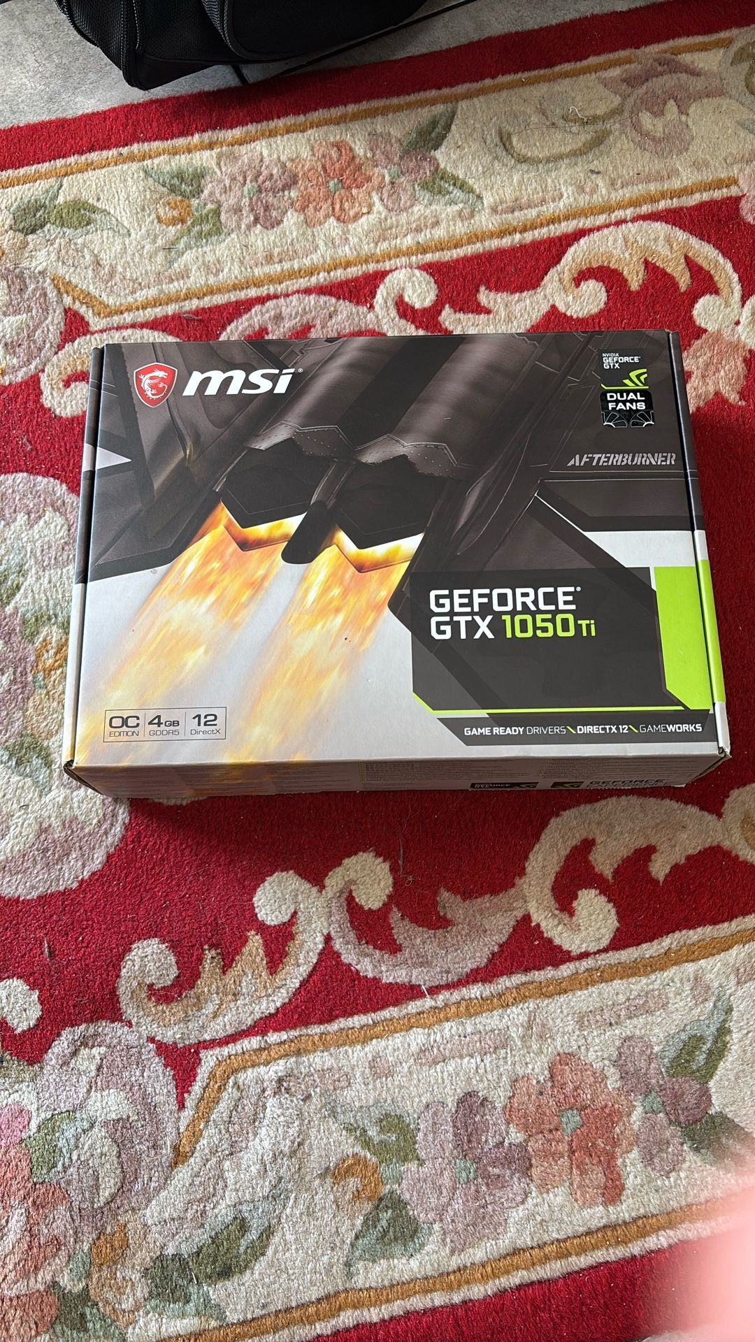 GEFORCE GTX 1050Ti msi