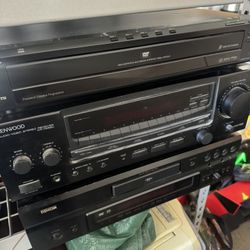 Kenwood Audio Video KR-V5560 Dolby Pro Logic Stereo Receiver Phono