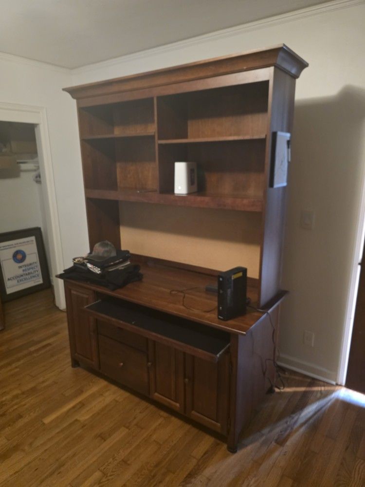 Desk And Credenza