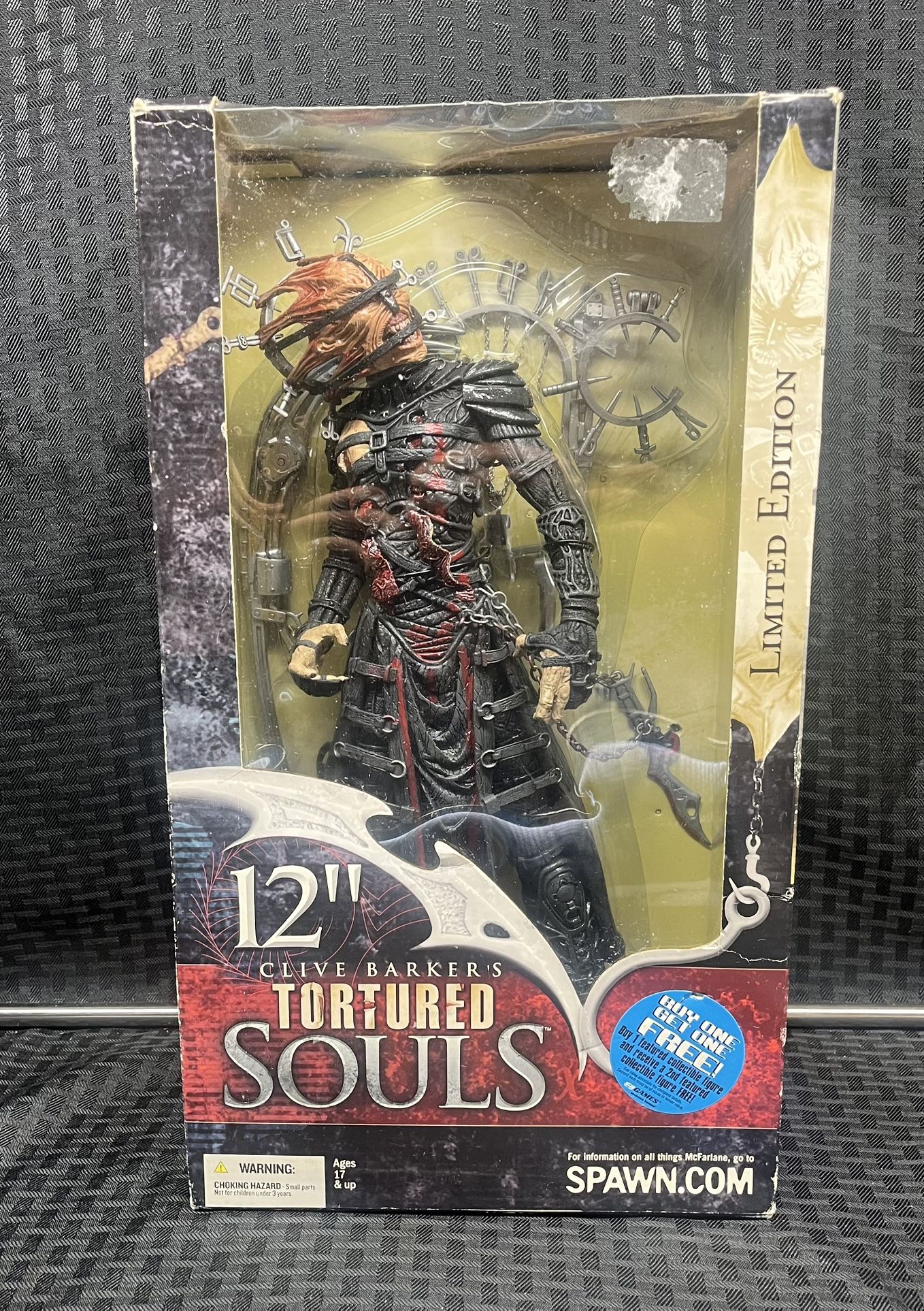 UNOPENED - The Scythe-Meister 12" Figure Clive Barker's Tortured Souls McFarlane Toys 2002