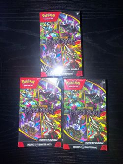 Pokémon TCG: Mega Evolution—Phantasmal Flames Booster Bundle Lot of 3