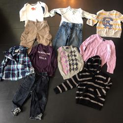 Boys Outfit Lot Sz 18-24 Mo