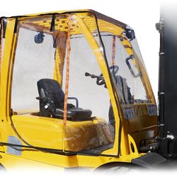 Universal Clear Forklift Cab Enclosure