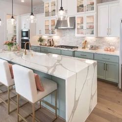 Quartz and granite countertops on sale now! Installation available