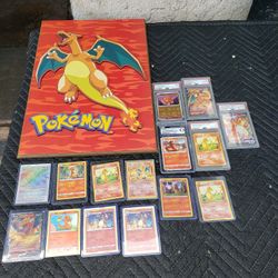 Vmax Charizard PSA 10 $200! Celebration Charizard $300! Pic frame $200! All for $1000! Or cash & Trade welcome