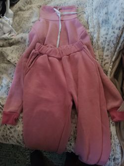 Turtle Neck Sweat Suit 