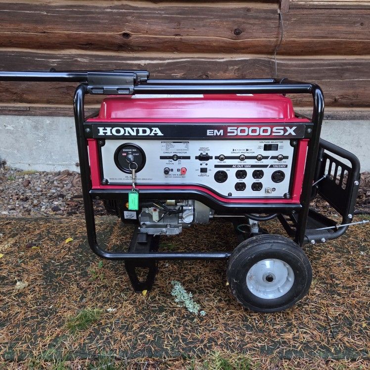 Honda EM5000SX Generator 