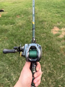 Shimano corado DC reel and Phoenix  maxim rod
