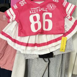 12 Months Girls Play Jersey 