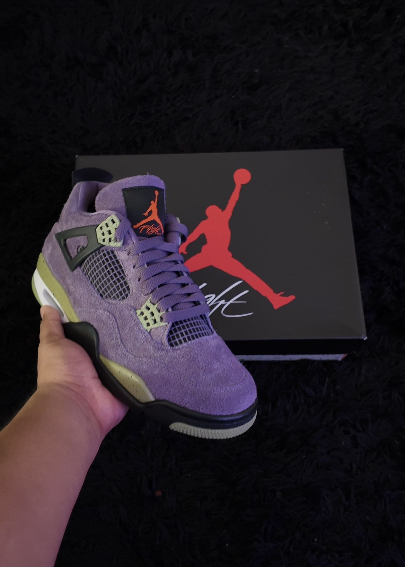 Jordan 4 Retro "Canyon Purple"