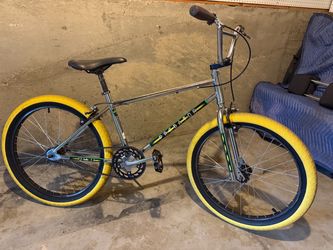 Predator BMX Bike with Yellow Tires
