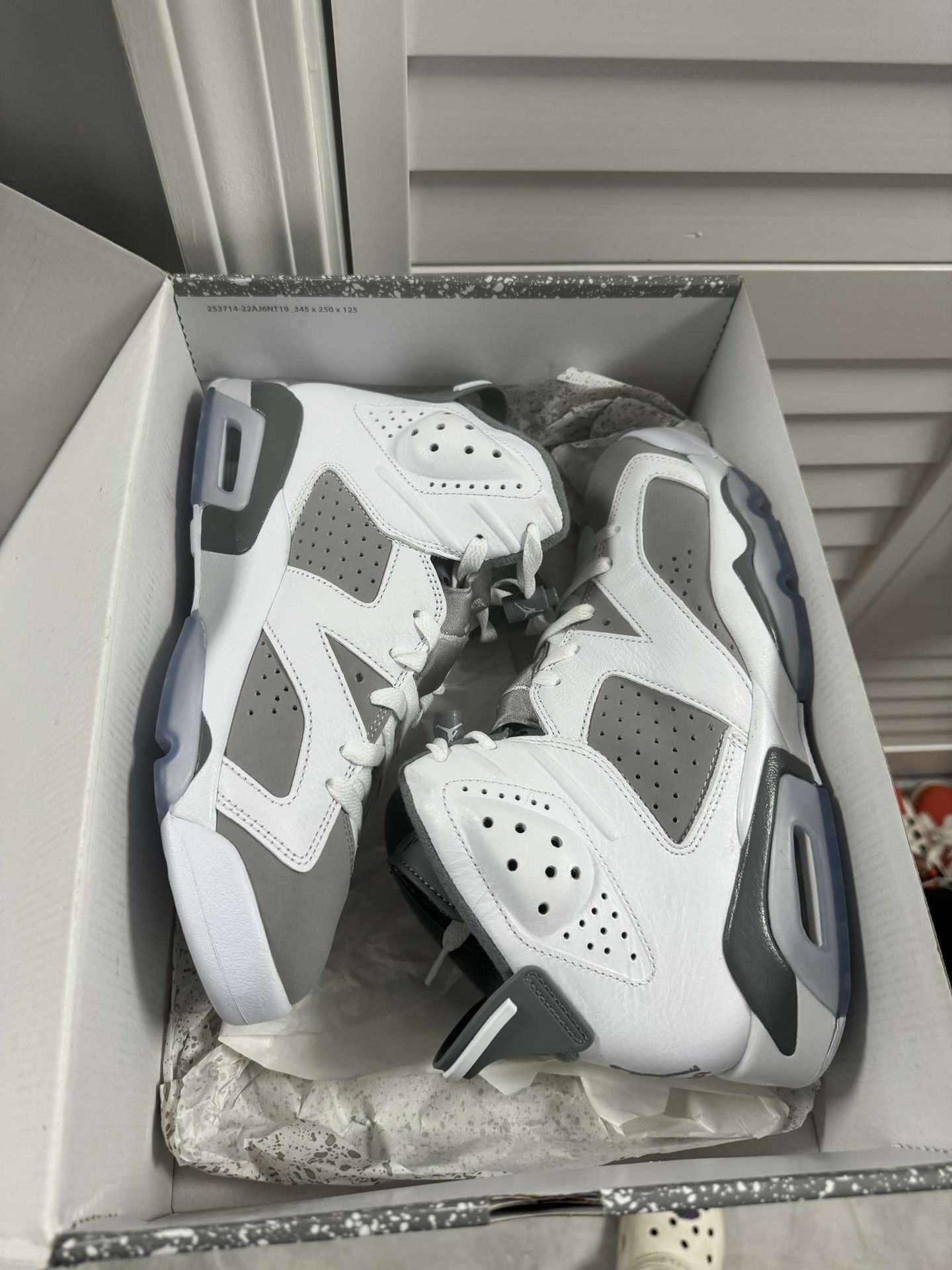 Jordan 6s Cool Greys 160$ Size 8.5