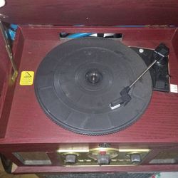 Electro brand 5 in 1 vinyl record cassette player