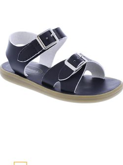 FOOTMATES Tide Waterproof Leather Sandals Size 1