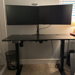 Electric Sit/Stand Desk 48”x 24” | Not Available Until 5/3