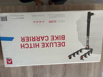 Deluxe hitch bike carrier