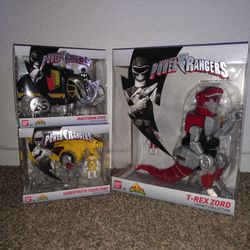 Mighty Morphin' Power Rangers Legacy Dino Zords Collection Lot Set Mint BNIB RARE