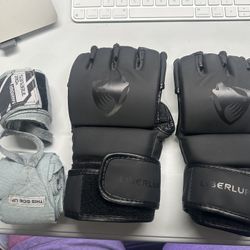 MMA Gloves and Hand Wraps