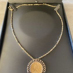 22k Coin Necklace