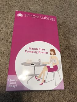 Simple Wishes Signature Hands Free Pumping Bra, Patented, Pink
