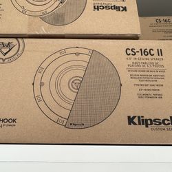Klipsch CS-16C - 6.5" In Ceiling Speakers -
