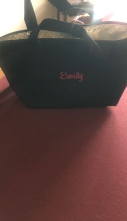 Emily personalized lunch bag