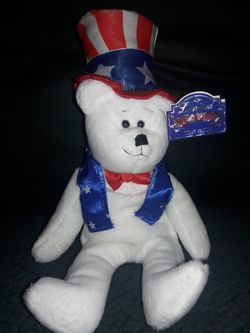 "SAM" BEANIE BABY