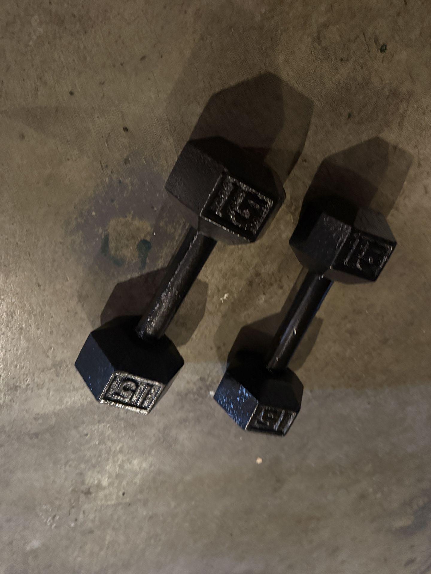 15lb Dumbbells