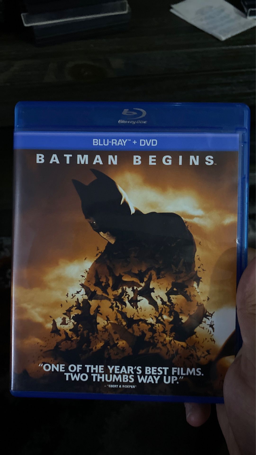 Batman begins Blu-ray dvd