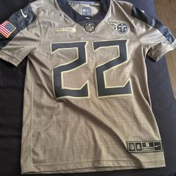 Authentic Derrick Henry Salute To Service jersey