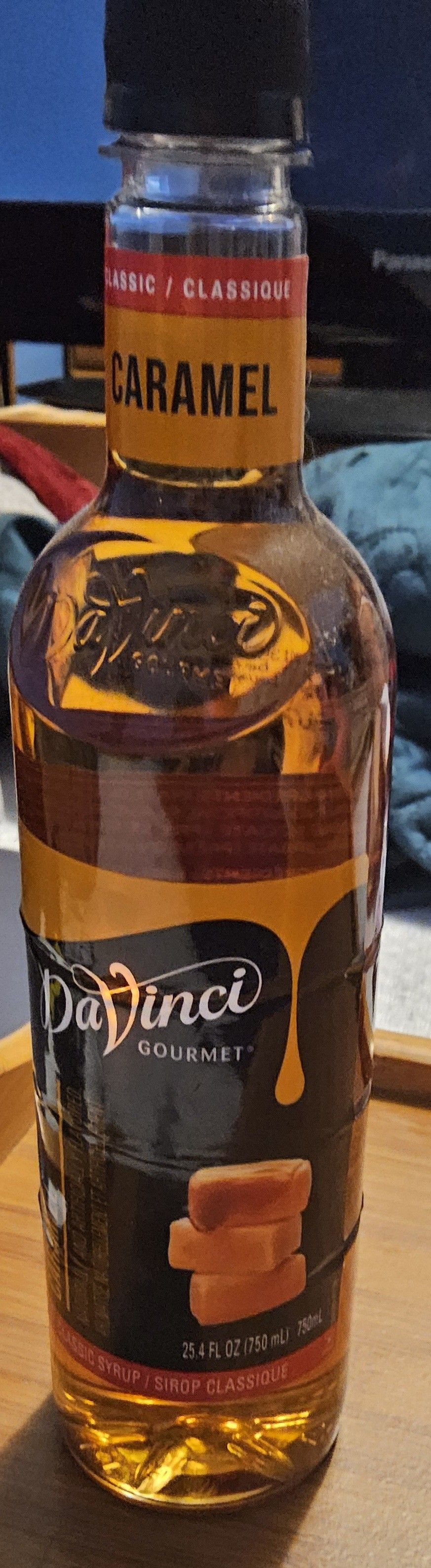 DaVinci Caramel Syrup 25 FL Oz