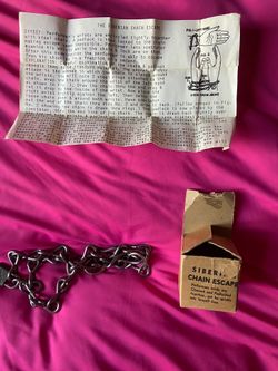 Vintage Siberian Chain Escape- Magic