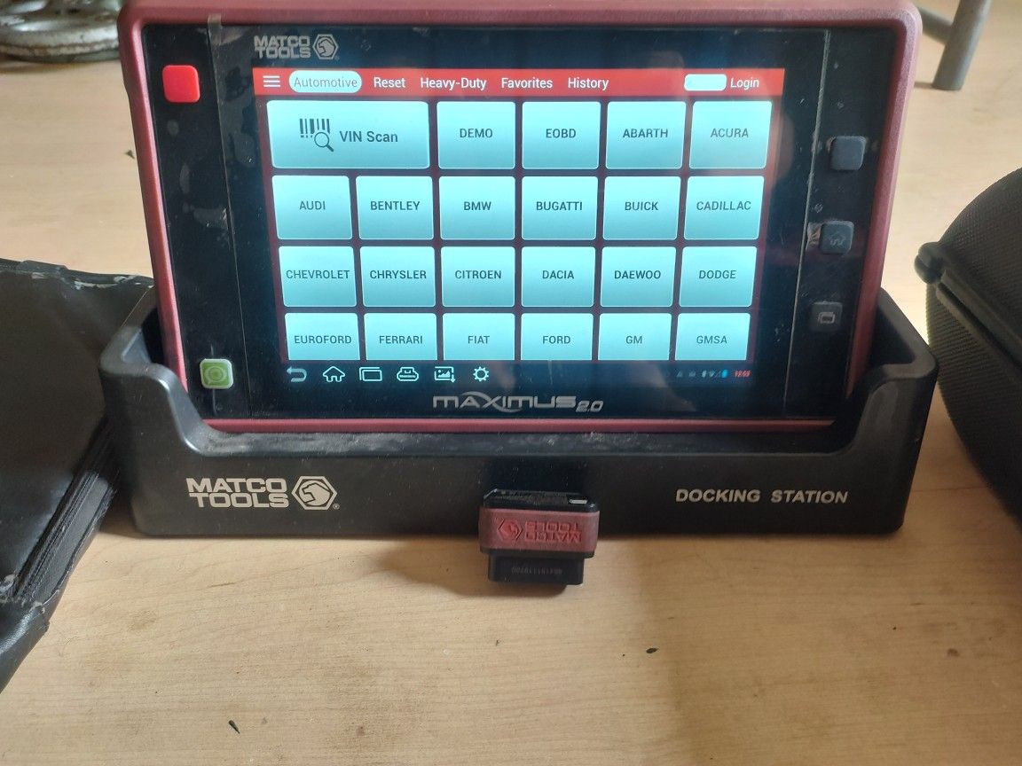 Snap-on, Mac tools, Matco, Cornwell Tools Scanner