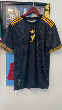 Mexico jersey black and gold large new