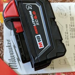 Milwaukee

M18 18-Volt 5.0 Ah Lithium-Ion XC Extended Capacity Resistant Battery Pack

