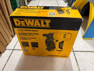 DEWALT — 1-3/4 in. 15 Degree Pneumatic Coil Roofing Nailer (TOOL ONLY)