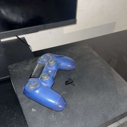 PS4 And Controller 